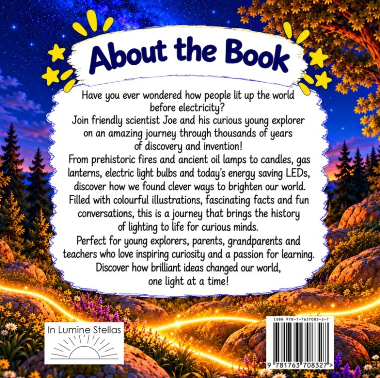 Scott Gracie Amazing History of Light Children Science Learning Book Scott Gracie